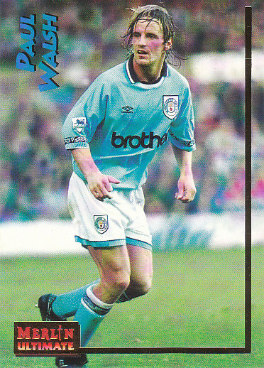 Paul Walsh Manchester City 1995/96 Merlin Ultimate #111